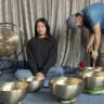 Singing bowls therapy